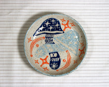 Load image into Gallery viewer, BLUE SHROOMS / PLATE
